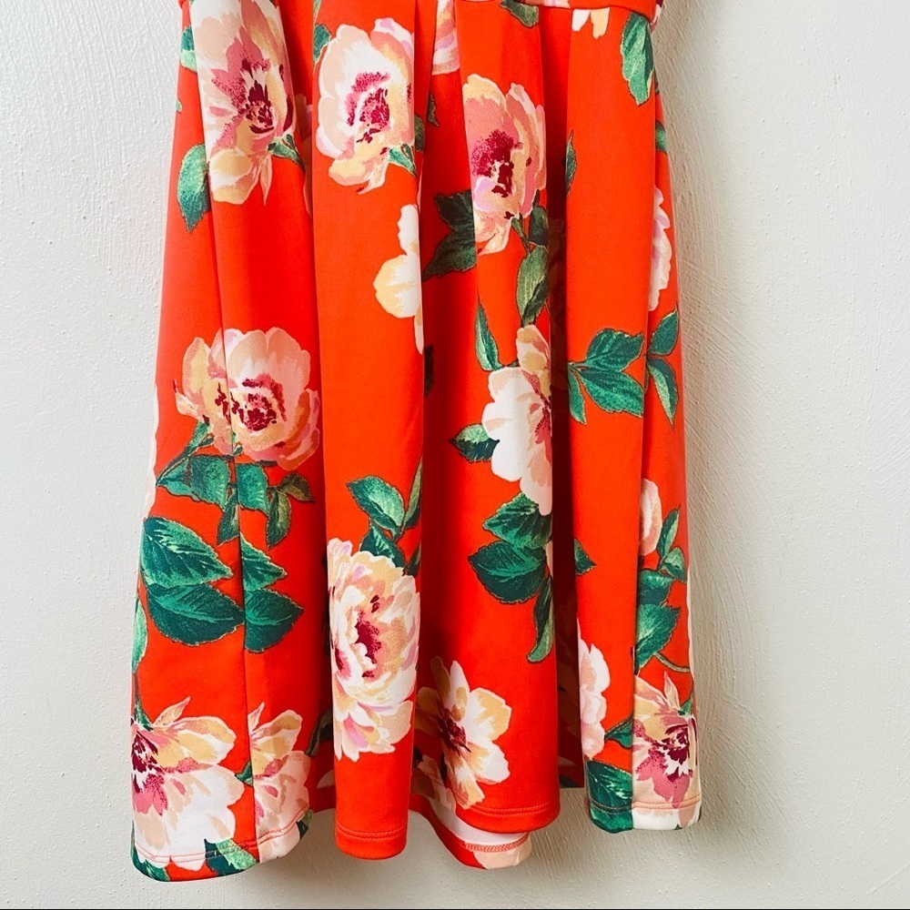 Monteau Floral Summer Dress Multi Colors Sz XS - Picture 9 of 14